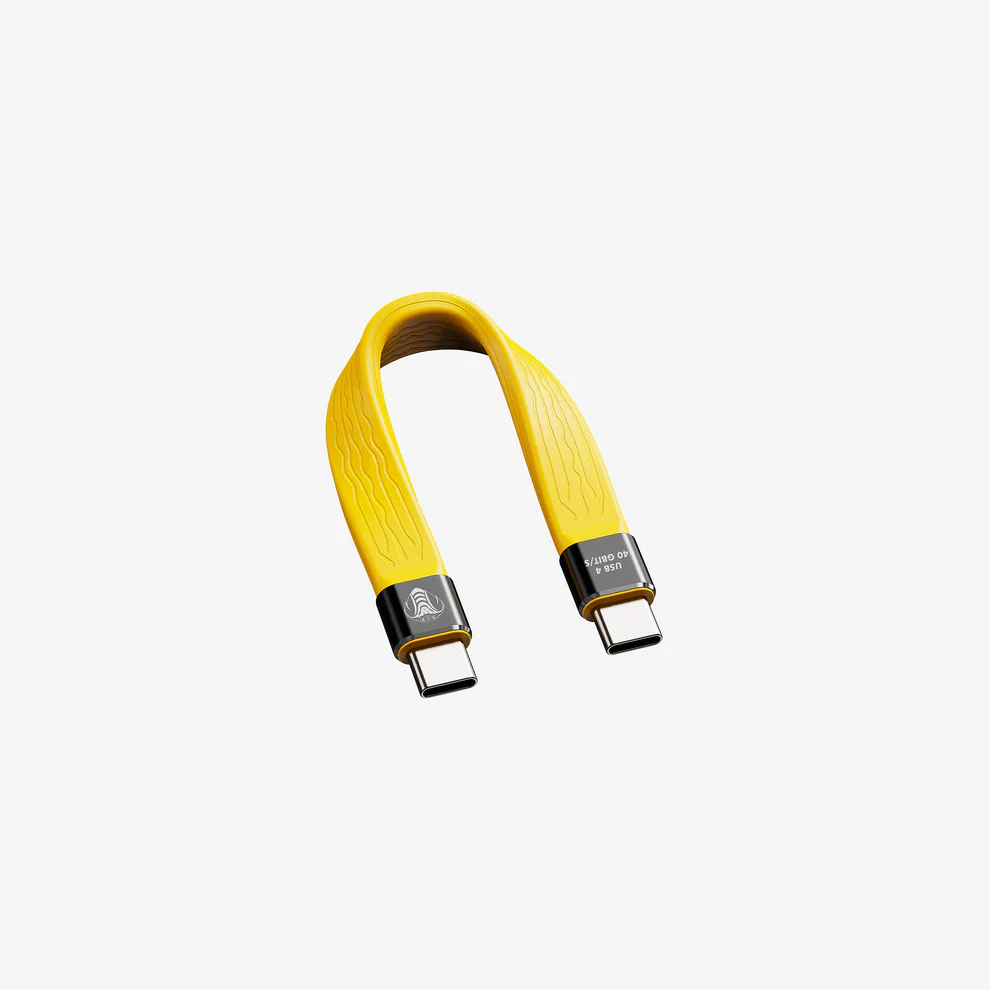 Cobra Tether Usb 4 Flexpro Cable 0 14m 40g Yellow