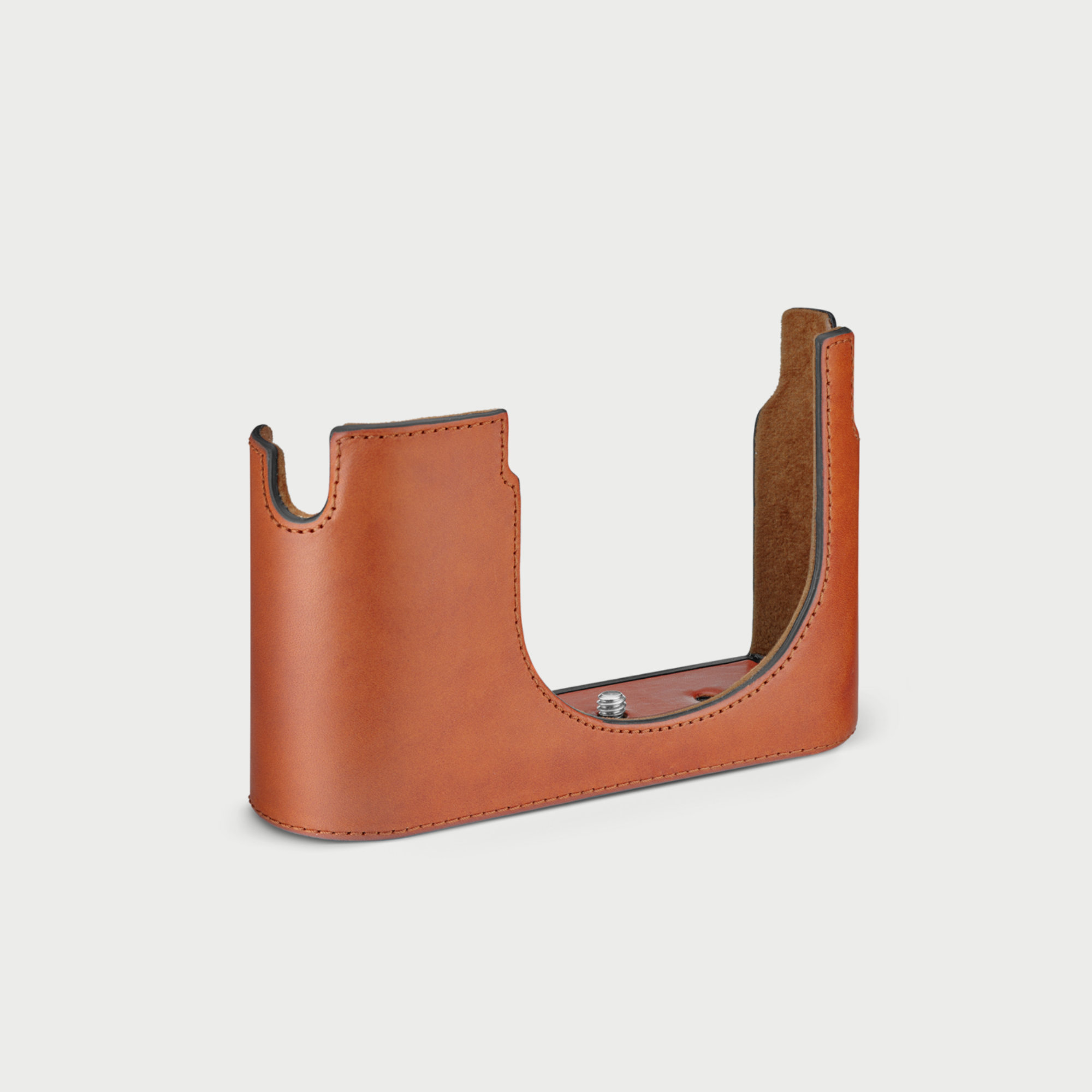Halfcase Q3 Cognac Leather