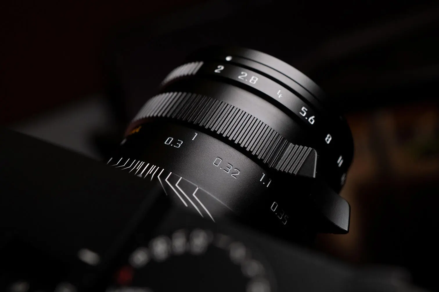 Leica Apo Summicron M 35mm F 2 Asph Black Lens
