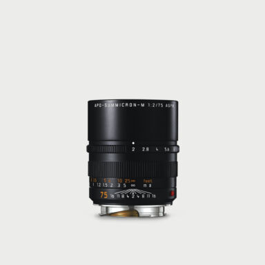 Leica Apo Summicron M 75mm F 2 Asph Black Lens