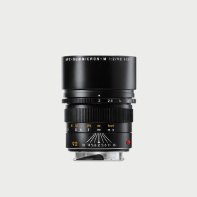 Leica Apo Summicron M 90mm F 2 Asph Black Lens