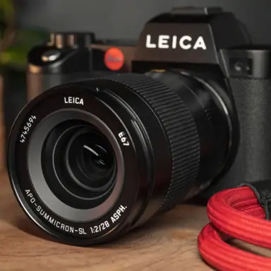 Leica Apo Summicron Sl 28mm F 2 Asph Black Lens