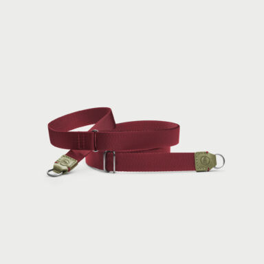 Leica Carrying Strap Olive Burgundy