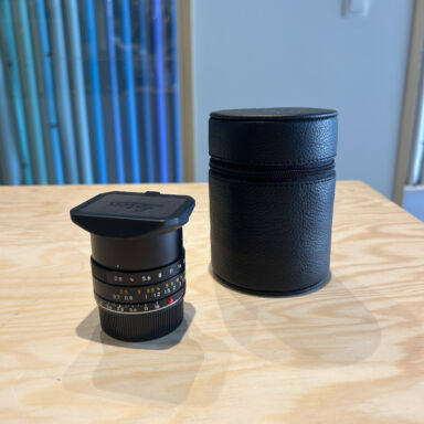 Leica Elmarit M 28mm F 2 8 Asph Black Lens
