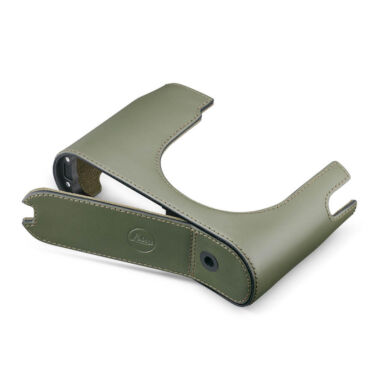 Leica Halfcase Q3 Olive Green Leather
