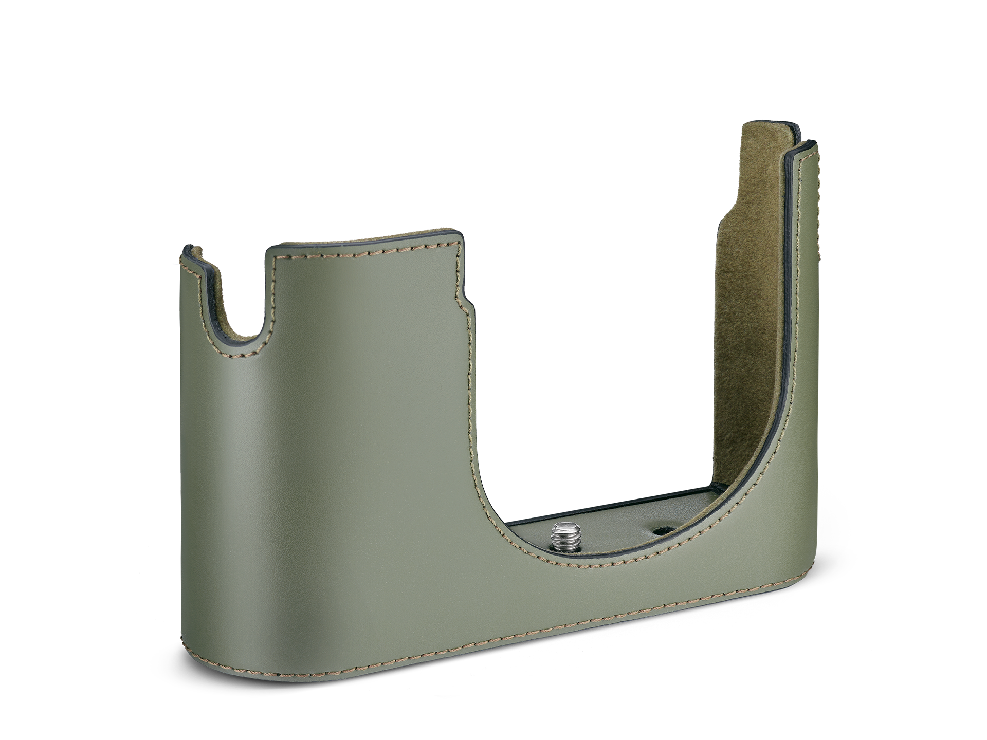 Leica Halfcase Q3 Olive Green Leather