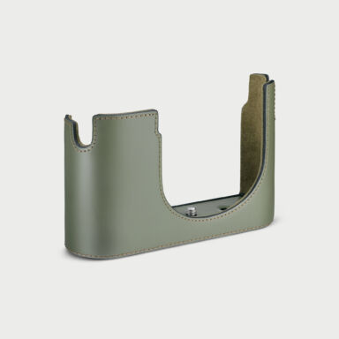 Leica Halfcase Q3 Olive Green Leather
