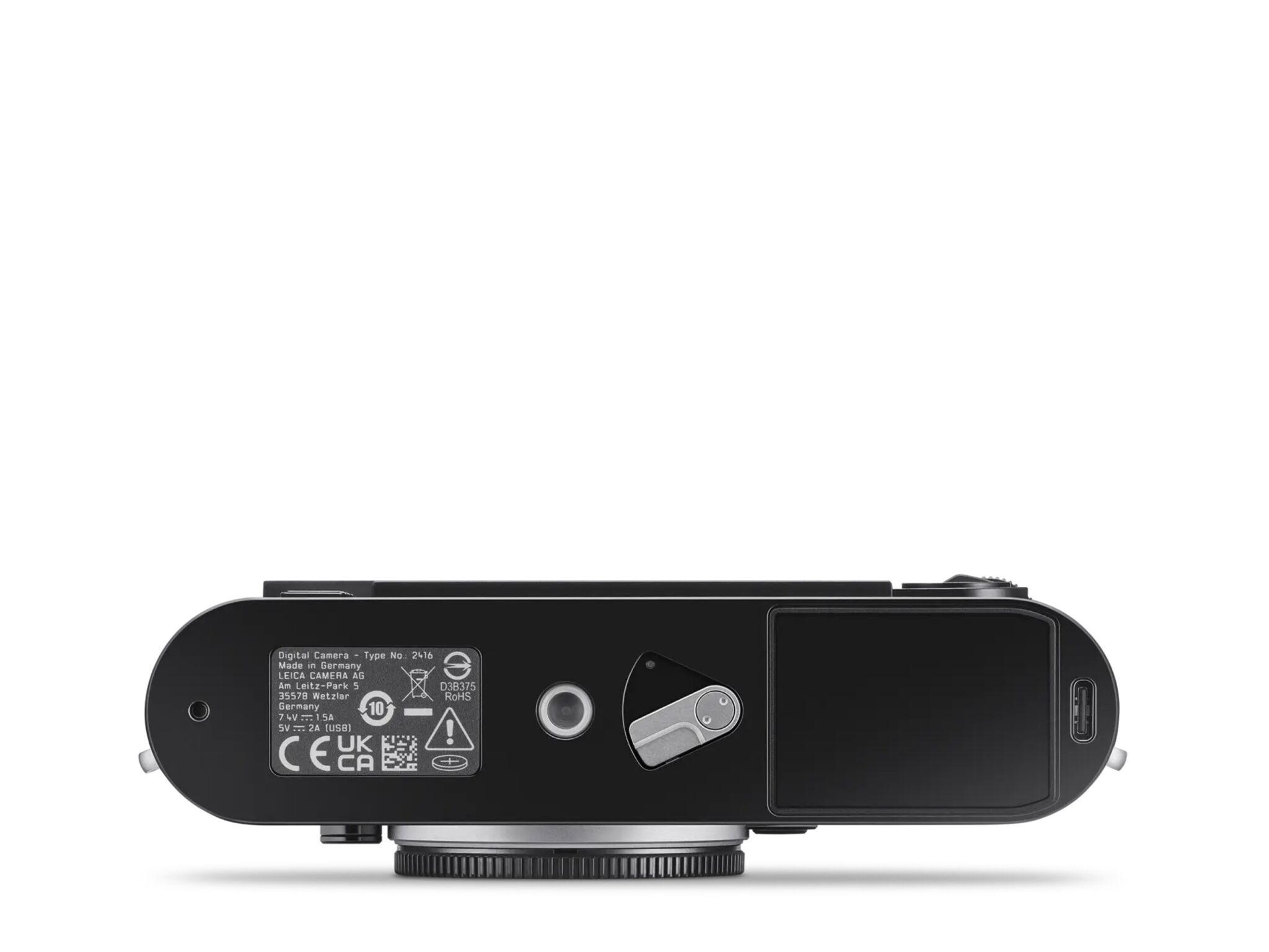 Leica M11 Glossy Black Paint Finish