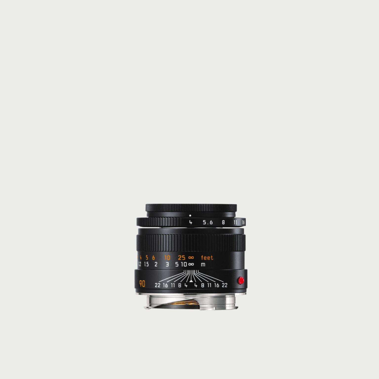Leica Macro Elmar M 90mm F 4 Black Lens