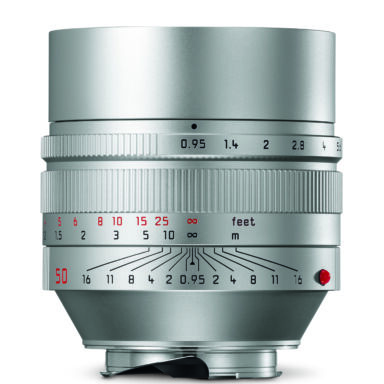 Leica Noctilux M 50mm F 0 95 Asph Silver Lens
