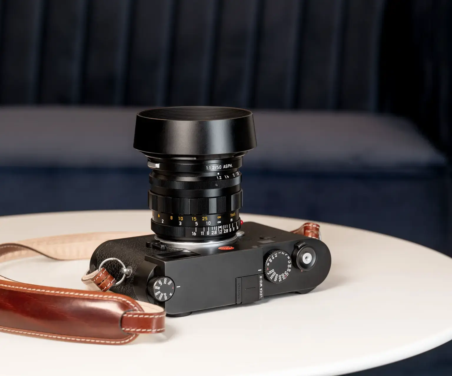 Leica Noctilux M 50mm F 1 2 Asph Black Lens
