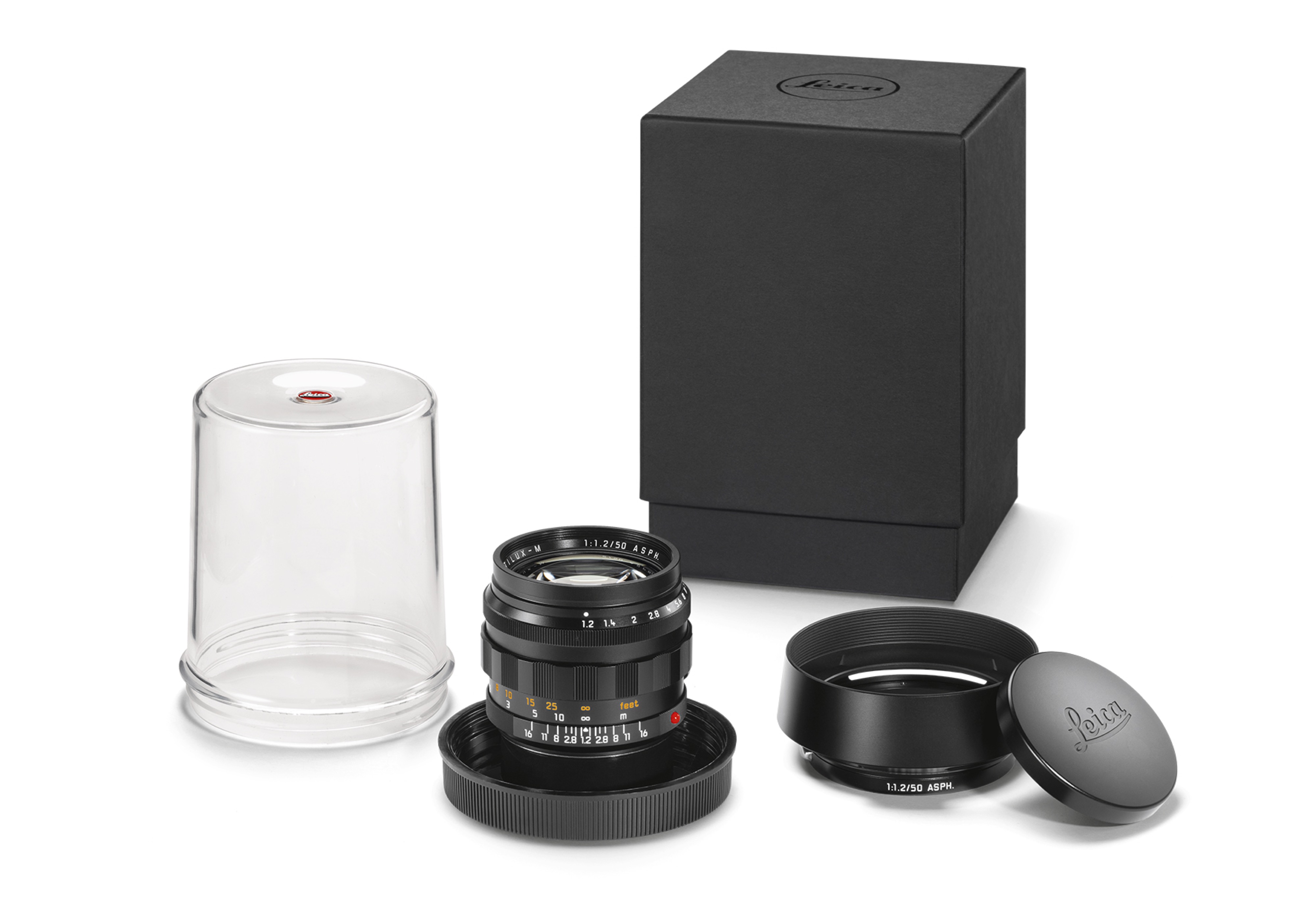 Leica Noctilux M 50mm F 1 2 Asph Black Lens