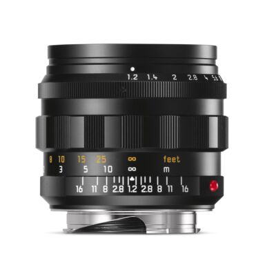 Leica Noctilux M 50mm F 1 2 Asph Black Lens