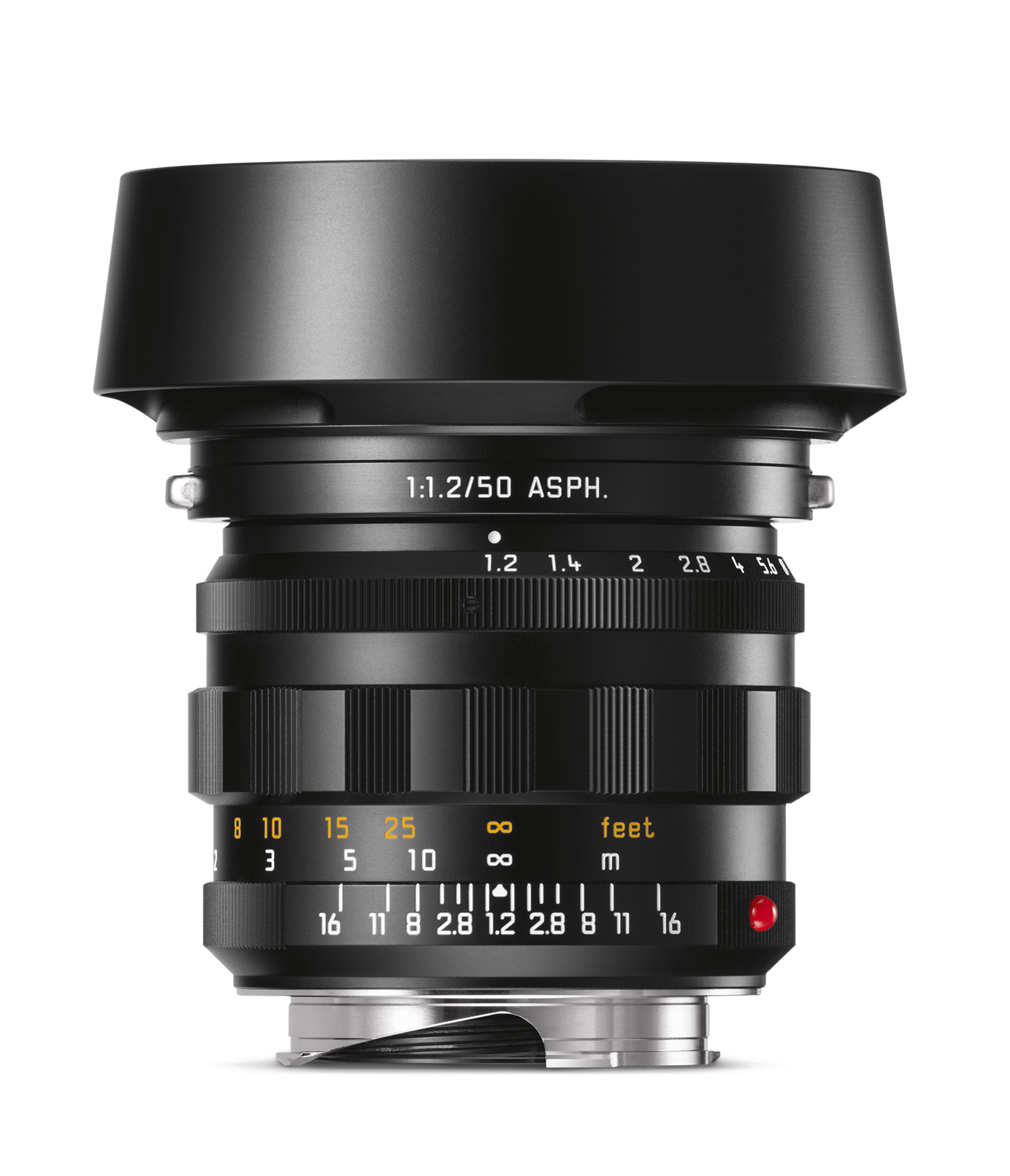 Leica Noctilux M 50mm F 1 2 Asph Black Lens