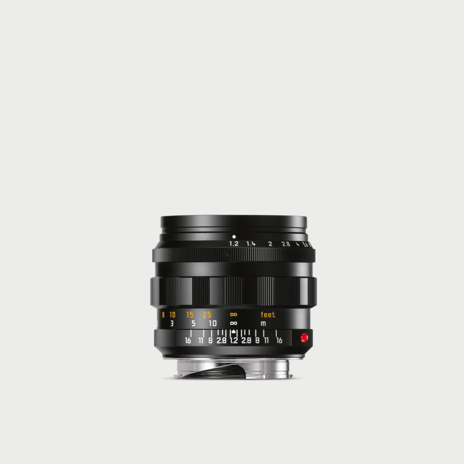 Leica Noctilux M 50mm F 1 2 Asph Black Lens