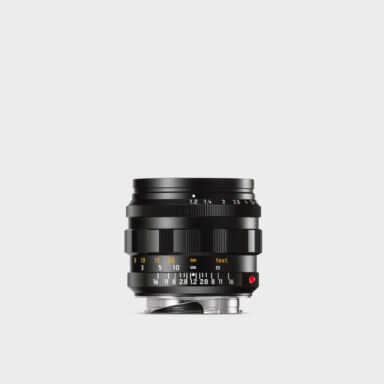 Leica Noctilux M 50mm F 1 2 Asph Black Lens