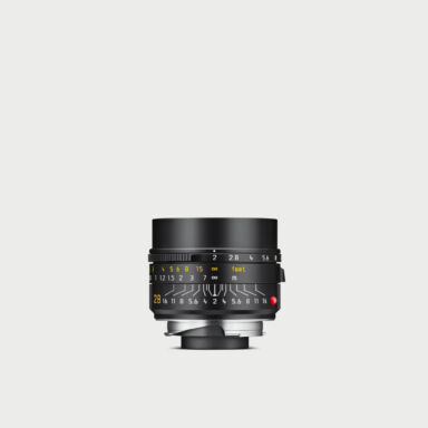 Leica Summicron M 28mm F 2 Asph Black Lens