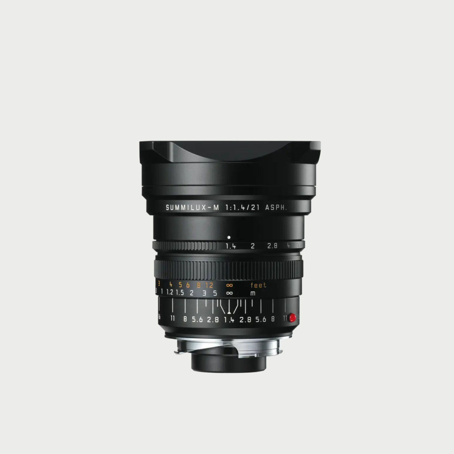 Leica Summilux M 21mm F 1 4 Asph Black Lens