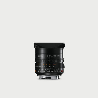 Leica Summilux M 28mm F 1 4 Asph Black Lens