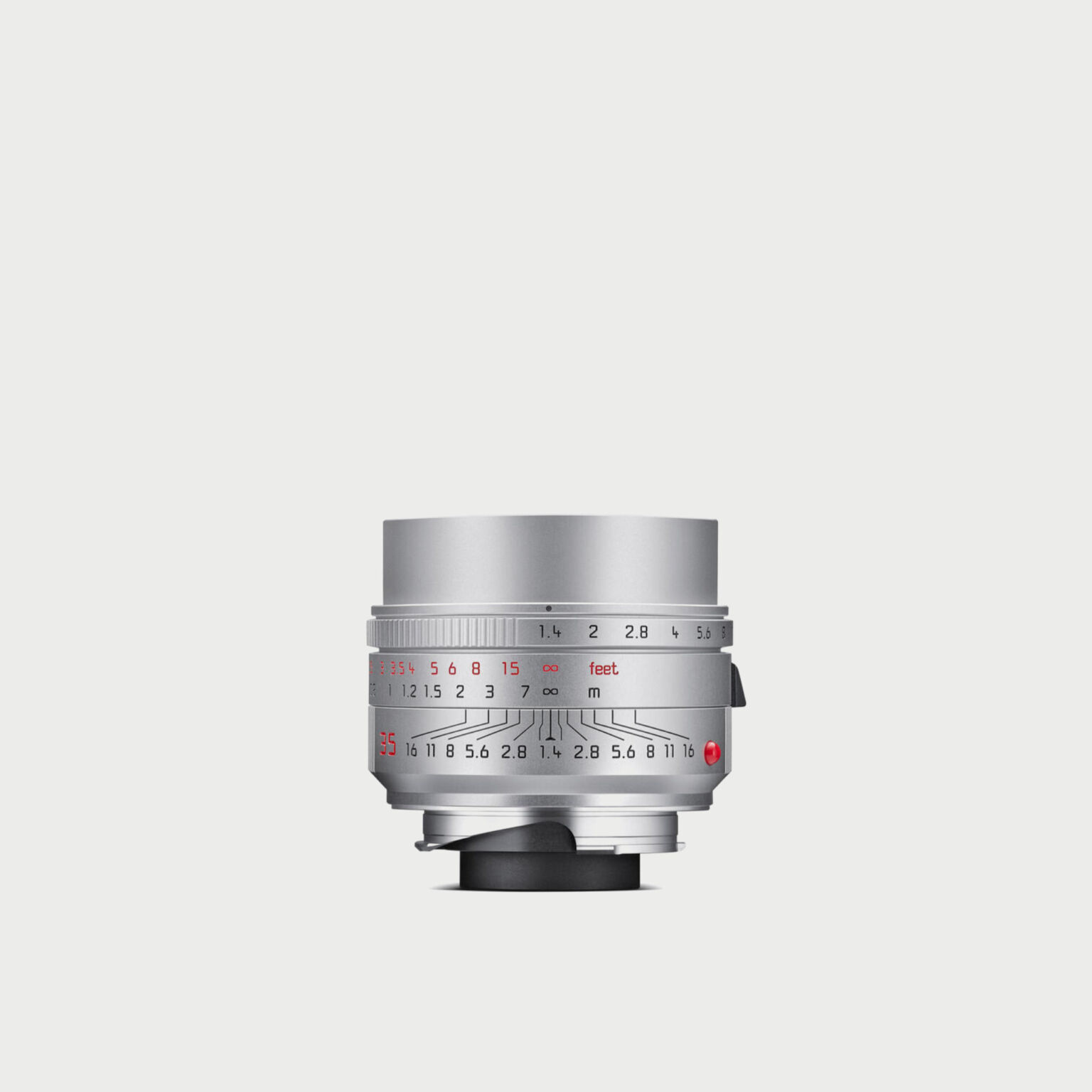 Leica Summilux M 35mm F 1 4 Asph Silver Lens