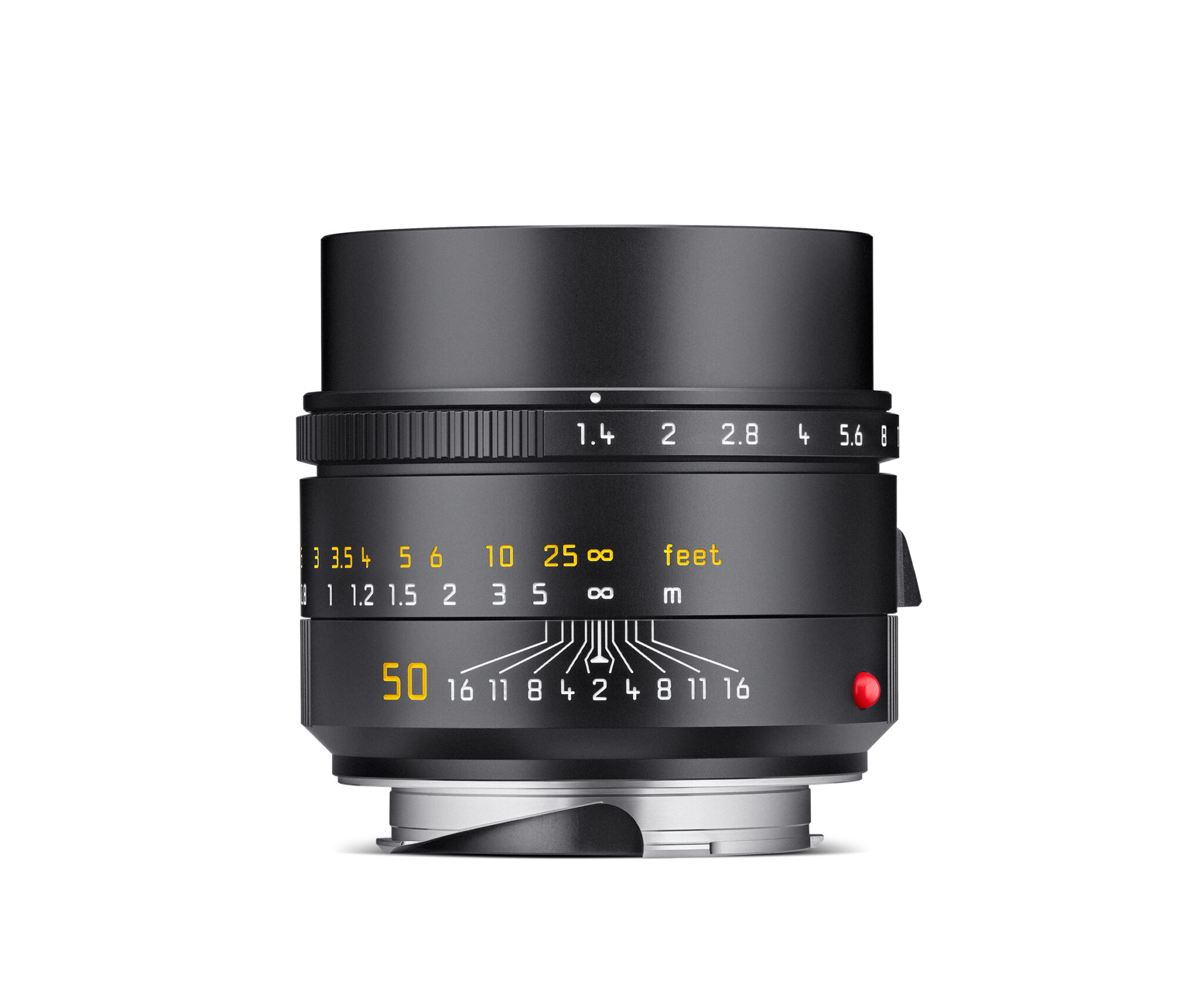 Leica Summilux M 50mm F 1 4 Asph Black Lens