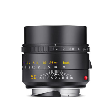 Leica Summilux M 50mm F 1 4 Asph Black Lens