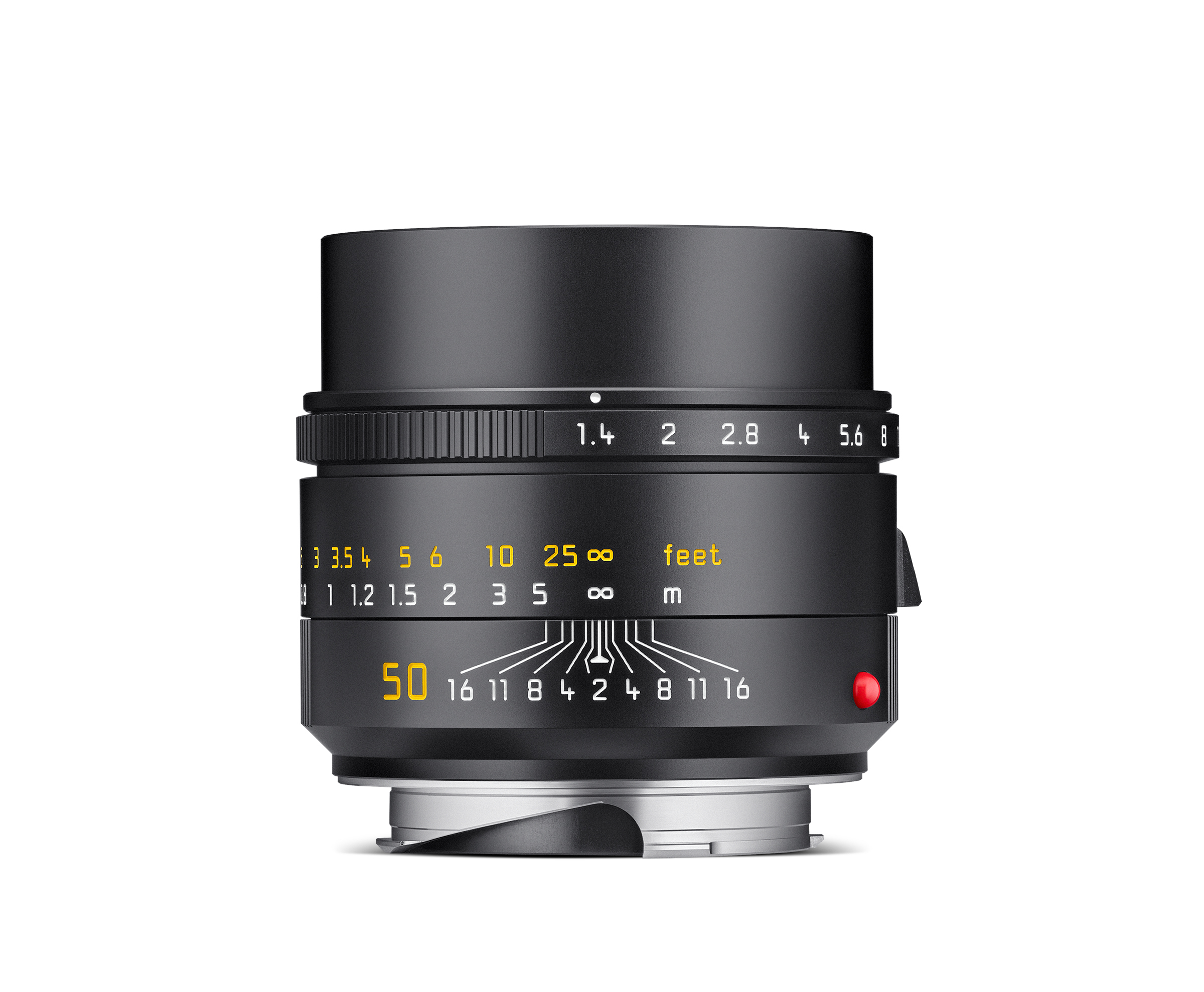 Leica Summilux M 50mm F 1 4 Asph Black Lens