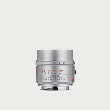 Leica Summilux M 50mm F 1 4 Asph Silver Lens
