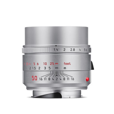 Leica Summilux M 50mm F 1 4 Asph Silver Lens