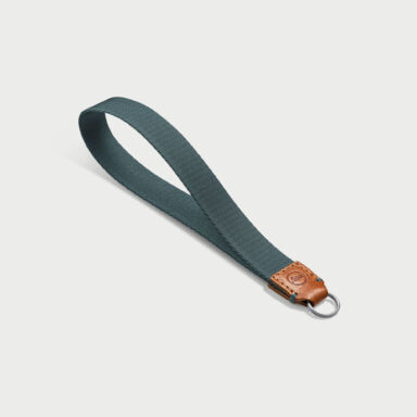 Leica Wrist Strap Cognac Petrol