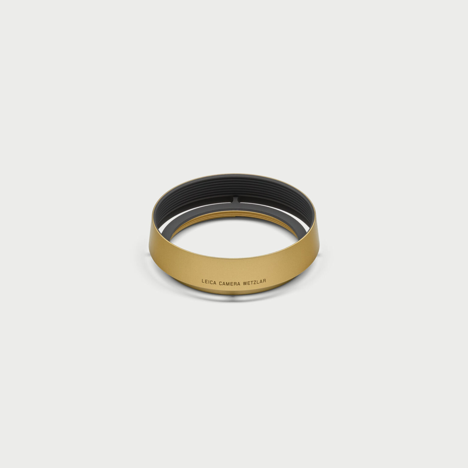 Lens Hood Q3 Round Blasted Finish