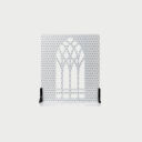 V Flat Shadow Board Cathedral Window