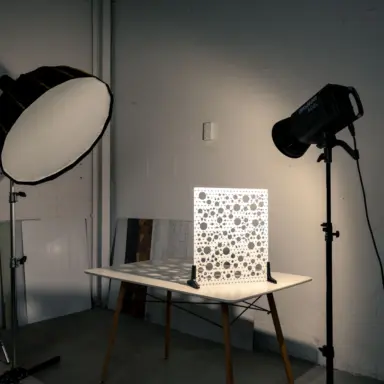 V Flat Shadow Board Circles