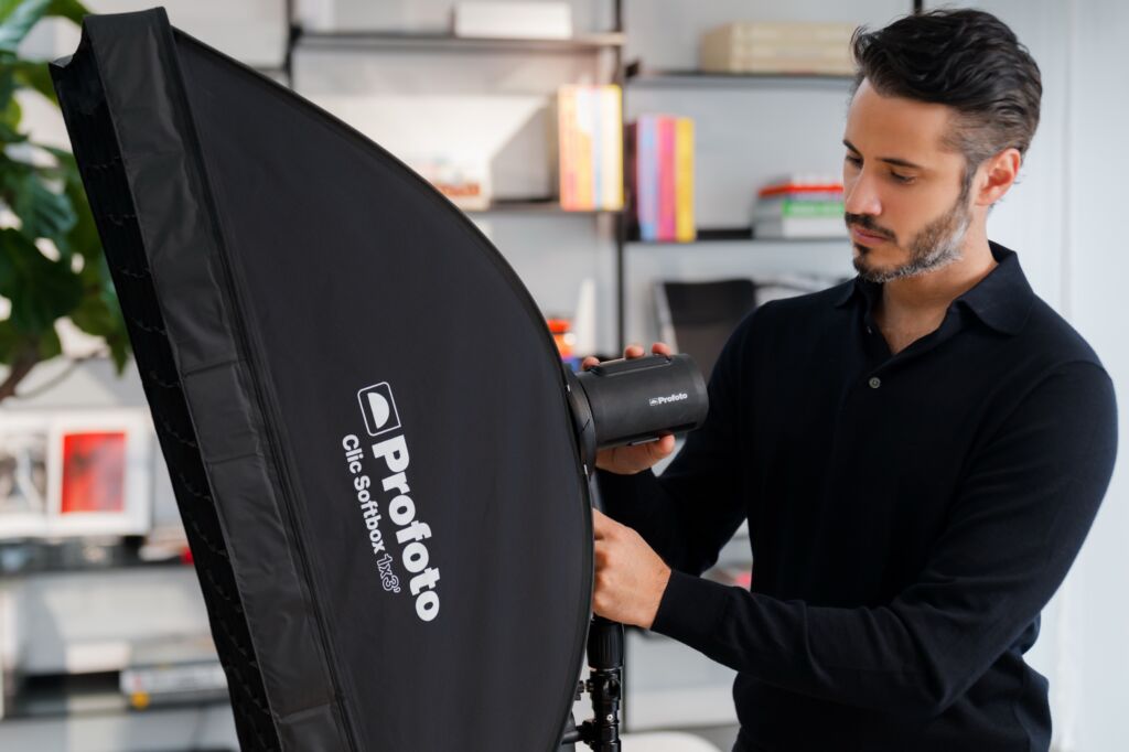 Introducing Profoto Clic Softbox 1×3
