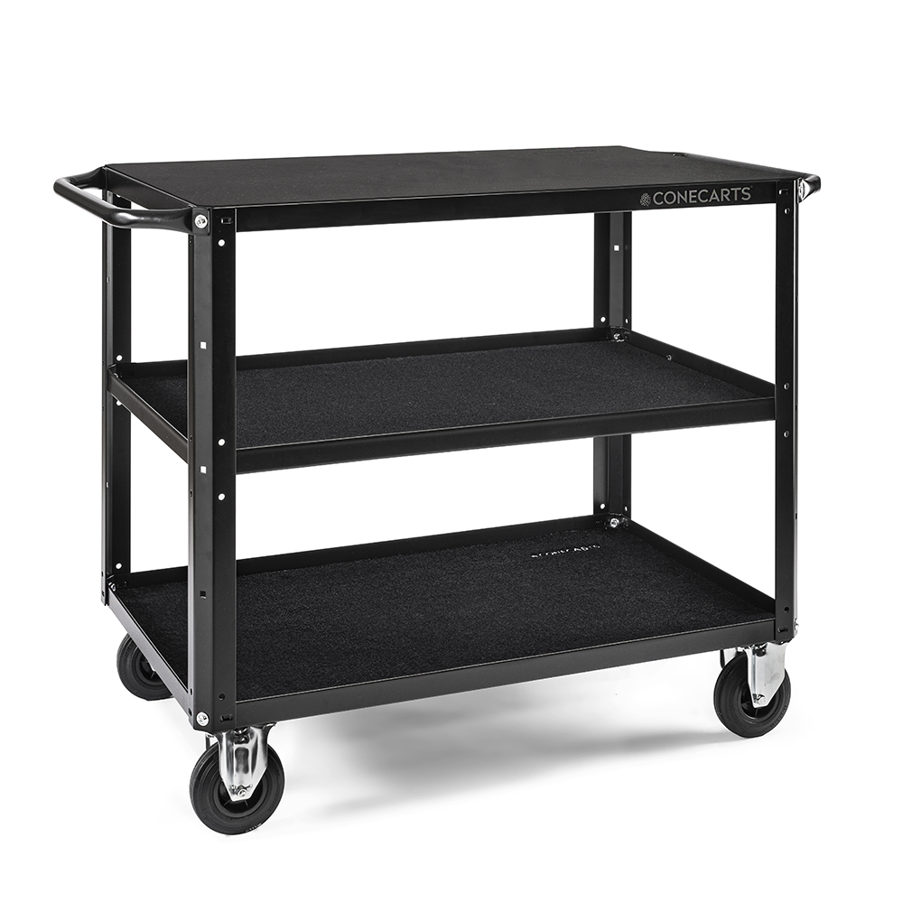 Large Cart Workstation Version 3 Shelves