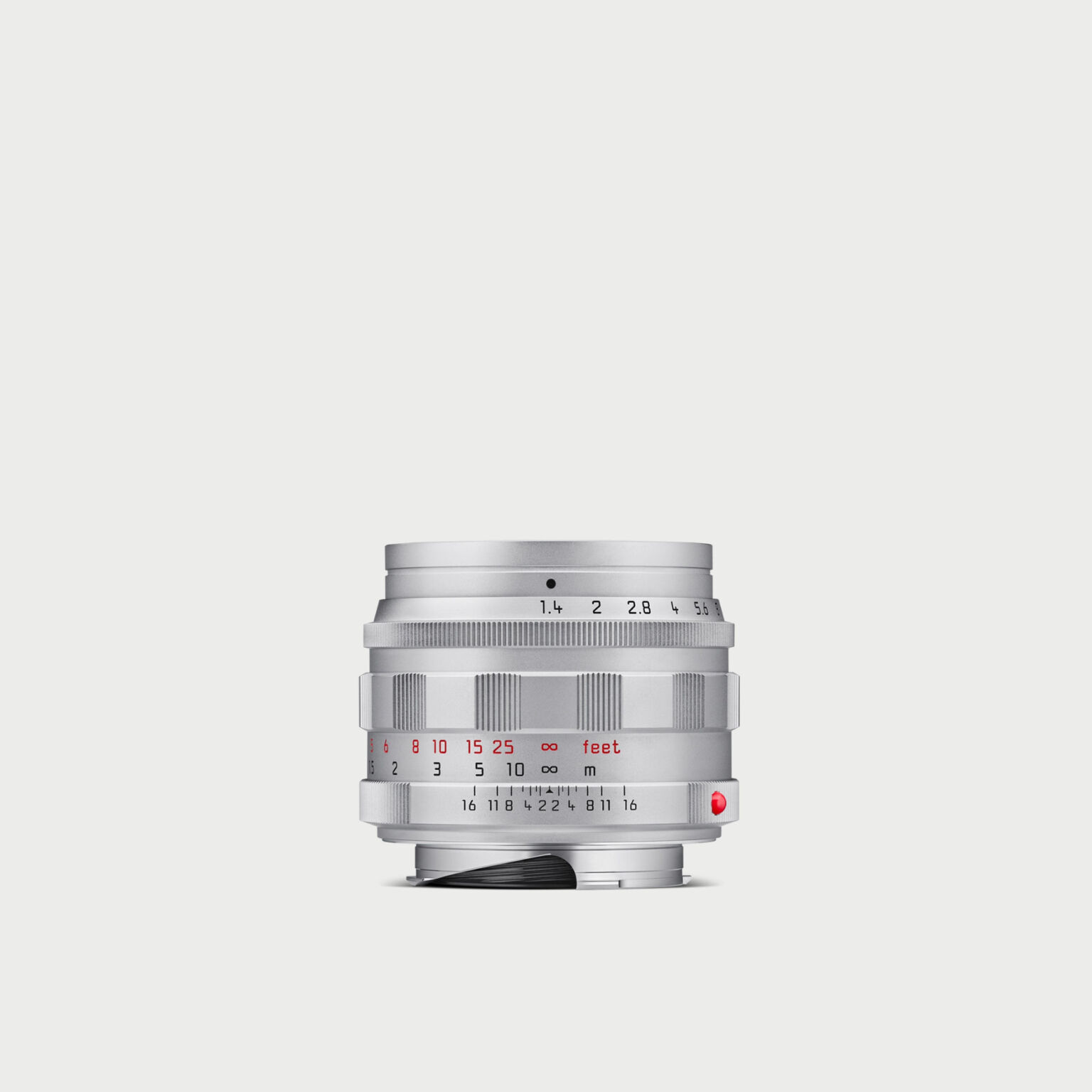 Leica Summilux M 50mm F 1 4 Silver Lens