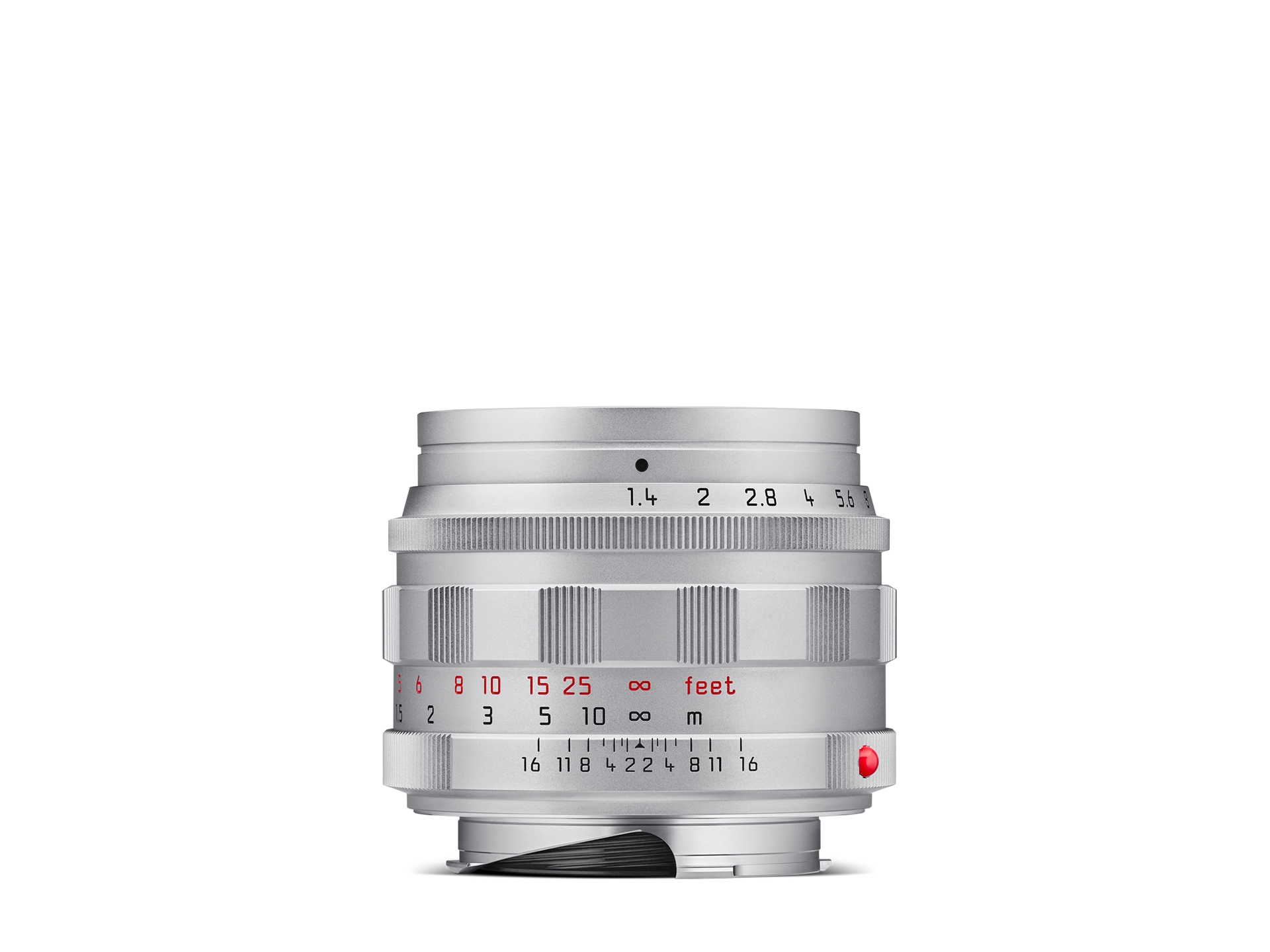 Leica Summilux M 50mm F 1 4 Silver Lens
