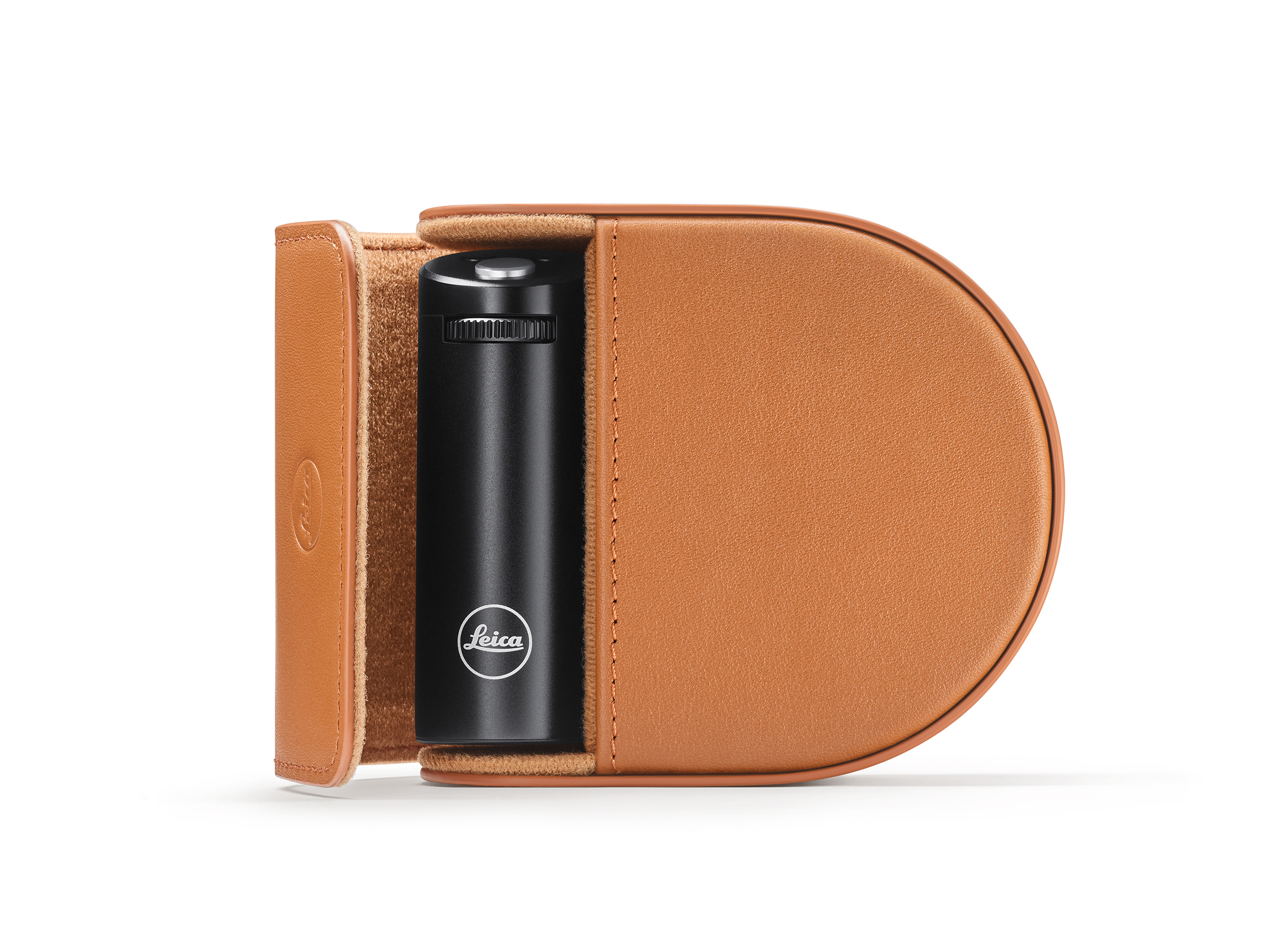 Lux Grip Leather Cognac Case