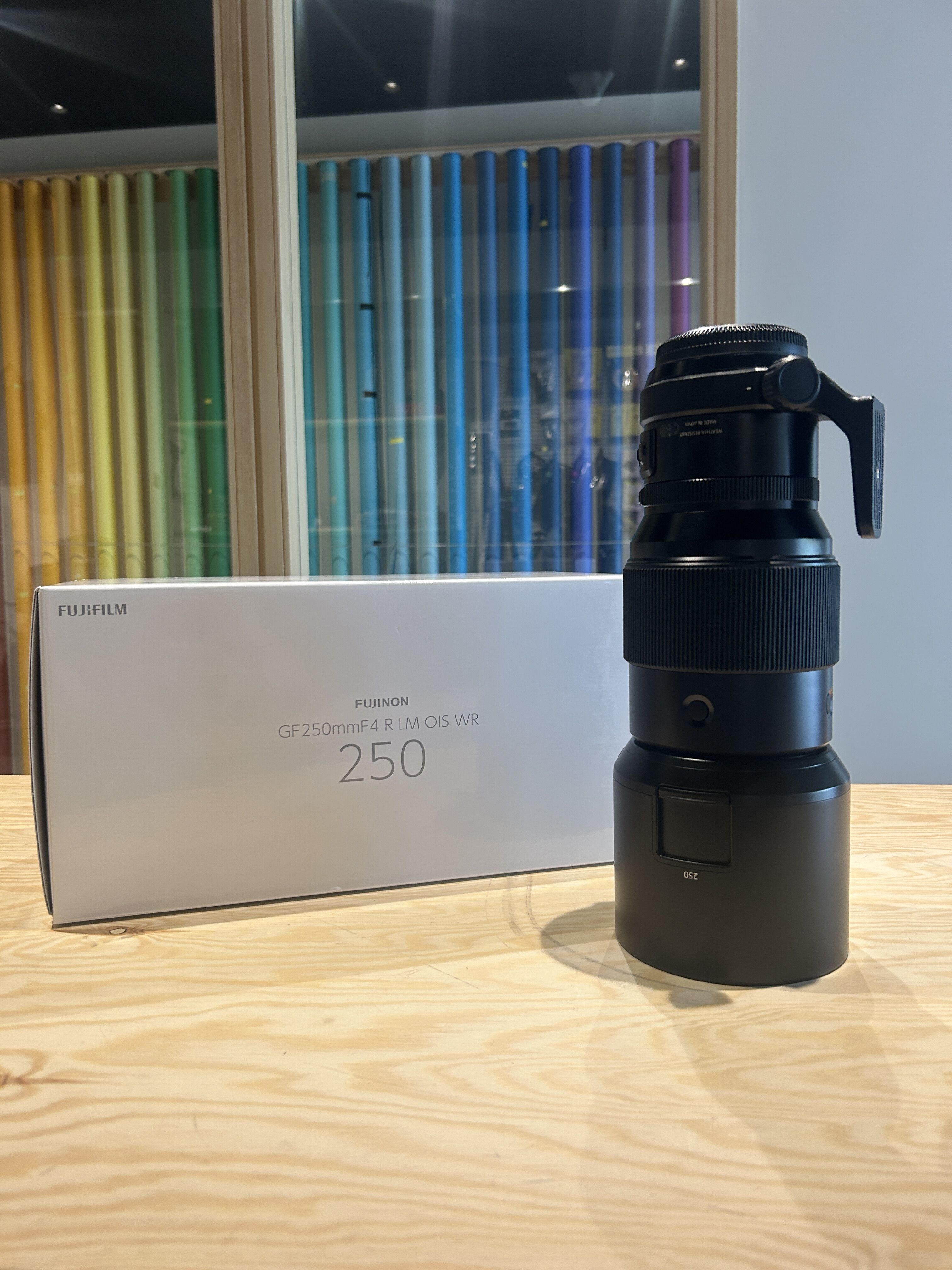 Fujifilm Gfx Gf 250mm F 4 R Lm Ois Wr Lens Second Hand