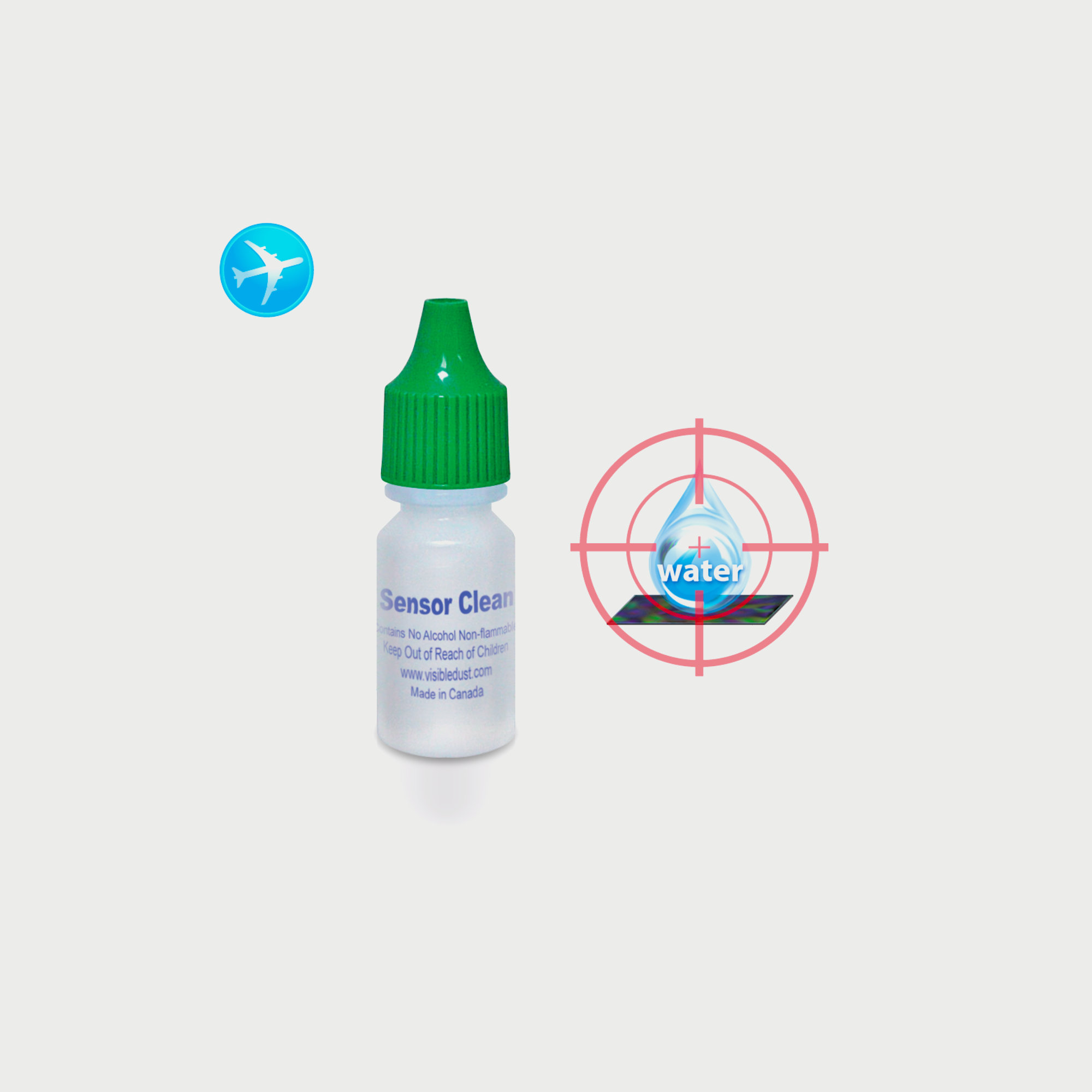 Visible Dust Sensor Clean Liquid Sensor Cleaning Solution 15ml