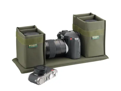 Billingham 445 Mkii Camera Bag Black Fibrenyte Black Leather Billingham 445 Mkii Camera Bag Black Fibrenyte Black Leather