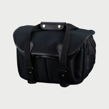 Billingham 445 Mkii Camera Bag Black Fibrenyte Black Leather Billingham 445 Mkii Camera Bag Black Fibrenyte Black Leather