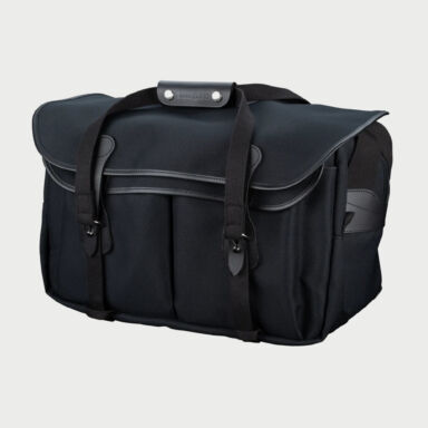 Billingham 555 Mkii Camera Bag Black Fibrenyte Black Leather