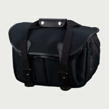 Billingham 555 Mkii Camera Bag Black Fibrenyte Black Leather