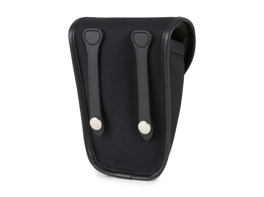 Billingham Avea 7 End Pockets Black Fybernyte Black Leather