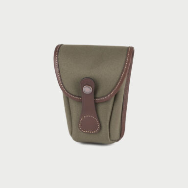 Billingham Avea 7 End Pockets Green Fibrenyte Brown Leather