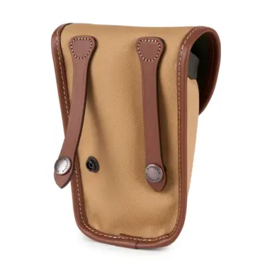 Billingham Avea 7 End Pockets Khaki Canvas Tan Leather