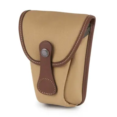 Billingham Avea 7 End Pockets Khaki Canvas Tan Leather