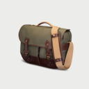 Billingham Eventer Mkii Camera Bag Green Fibrenyte Brown Leather