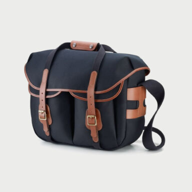 Billingham Hadley Large Pro Camera Bag Black Canvas Tan Leather